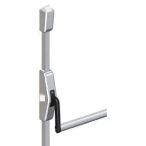 Fermeture anti-panique 3 points argent coupe-feu 950mm - JPM - 89D300-01-2A