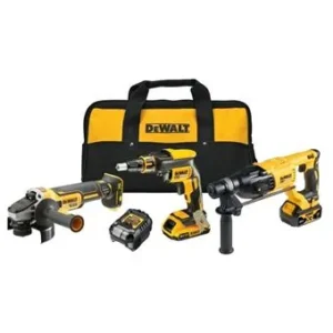 Kit 3 outils 18 Volts : DCF620 - DCH133 - DCG405 - DEWALT - avec 2 batteries