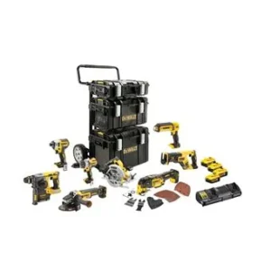 Kit premium 8 outils XR 18V : perceuse - visseuse percussion - visseuse à chocs - scie circulaire