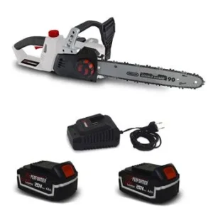 Tronçonneuse 40V (2x20V) X-Performer XPTRO40LI-2B - Double Sécurité - Graissage